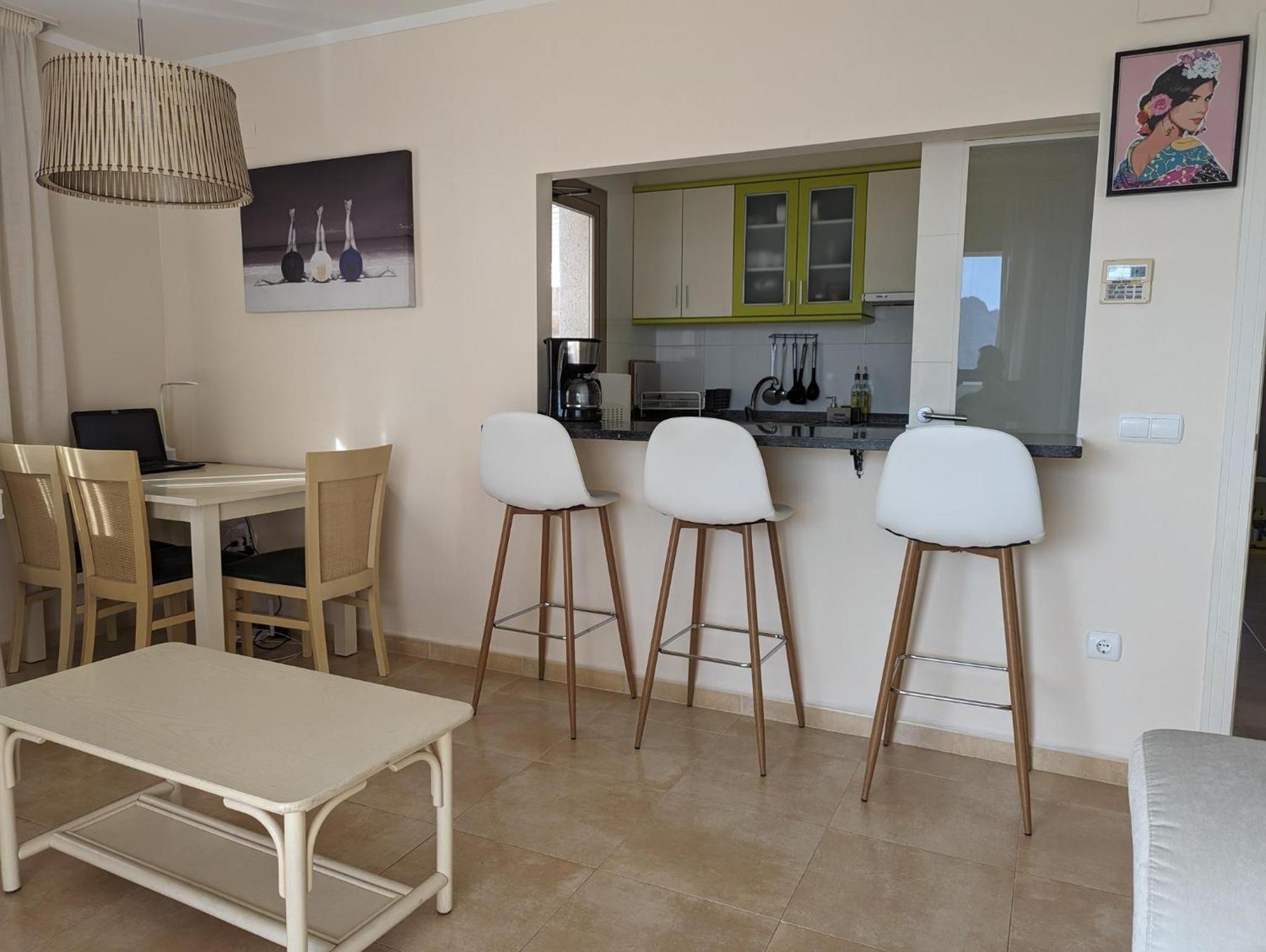 100 M From Fossa Beach In Calp Exterior foto