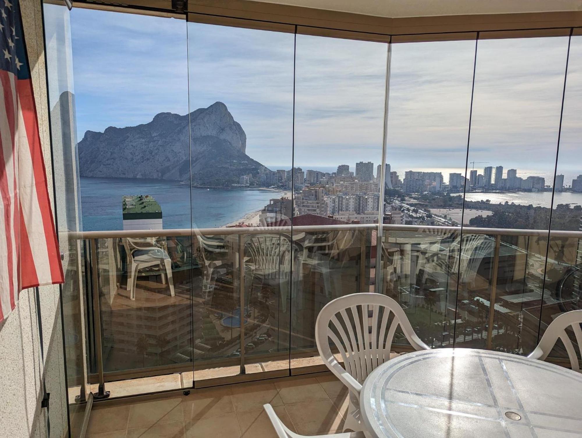 100 M From Fossa Beach In Calp Exterior foto